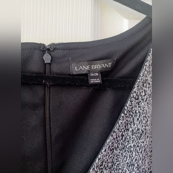 EUC Lane Bryant Fit n' Flare Sweater Dress with Bell Sleeves - Picture 3 of 9